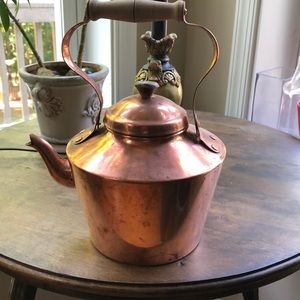 Portuguese copper kettle